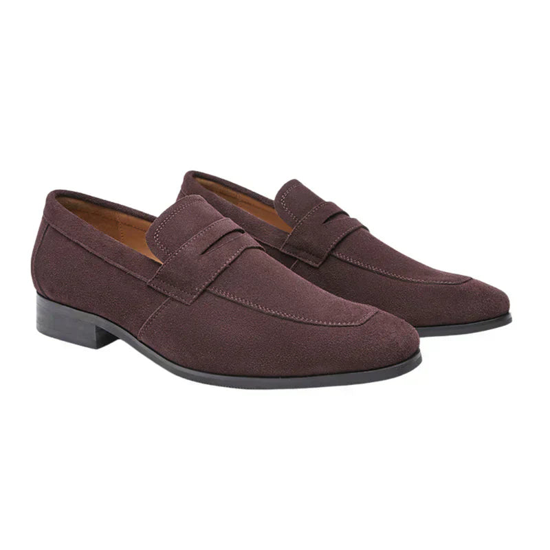 Mystique™ | Old Money Mocassins à lanières en daim